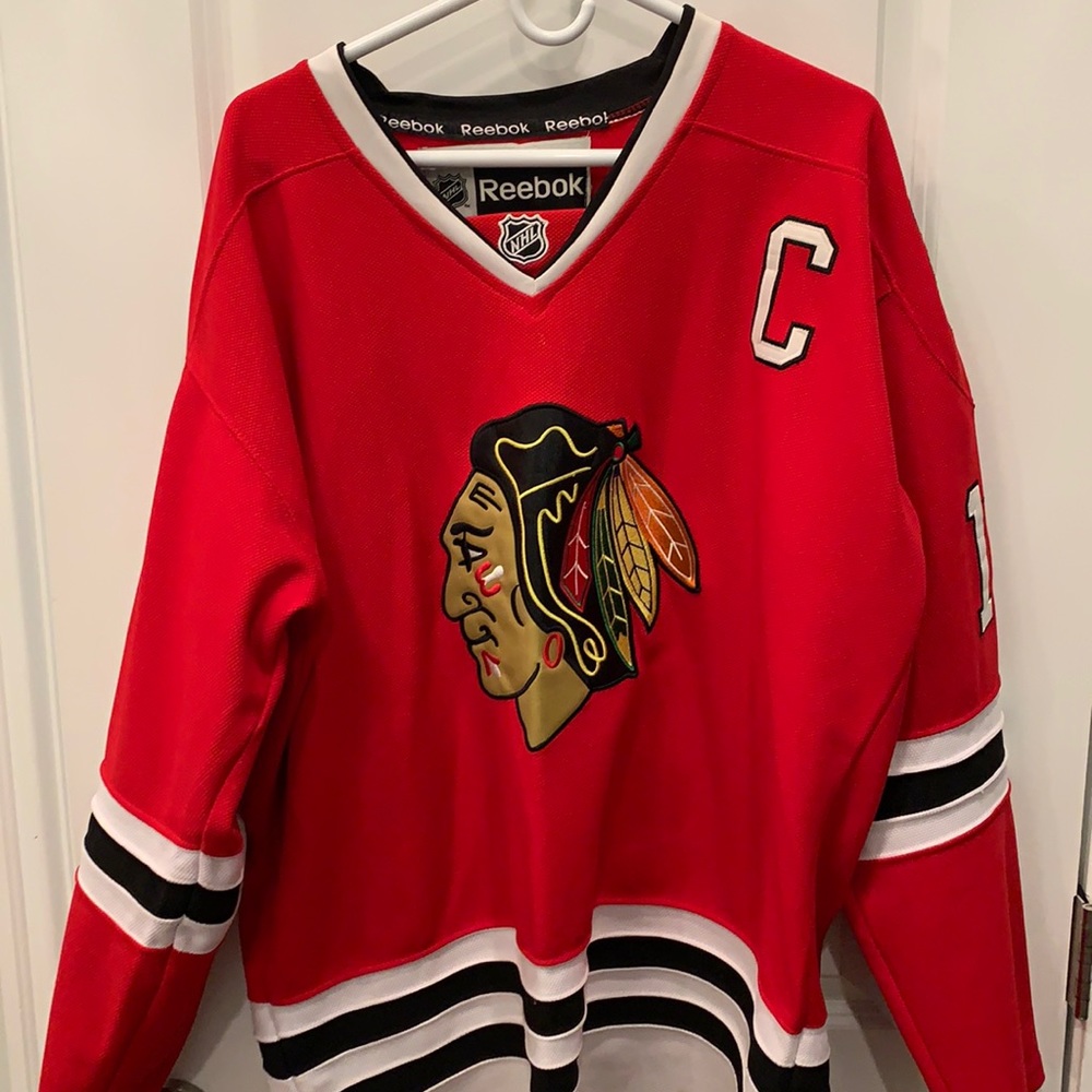 Game Chicago Blackhawks Jersey on Ice version